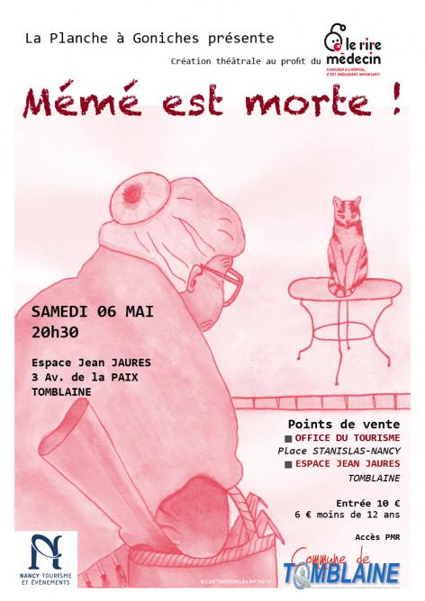 Meme est morte red aff